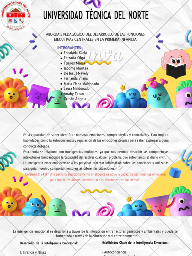 Desarrollo de la Inteligencia Emocional Infantil | PDF | Las emociones ...