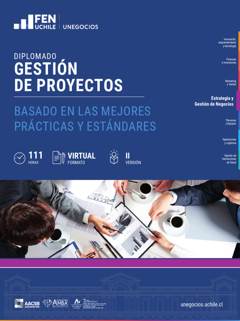 Diplomado en Gestion de Proyectos | PDF | Gestión de proyectos ...