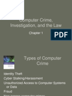 Computer Crime, Investigation, and The Law