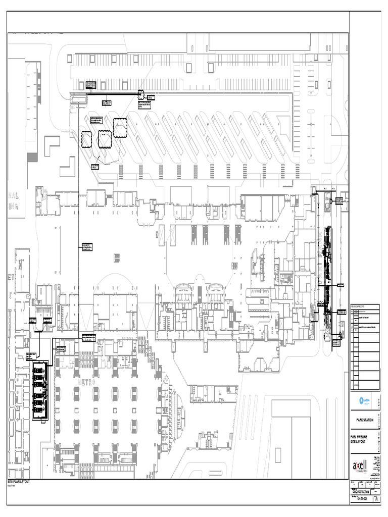 Fuel Pipeline Site Plan Layout | PDF