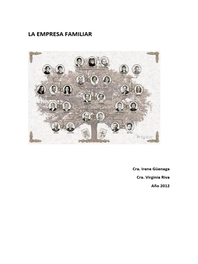 Teórico - Empresas Familiares | PDF | Business | Familia