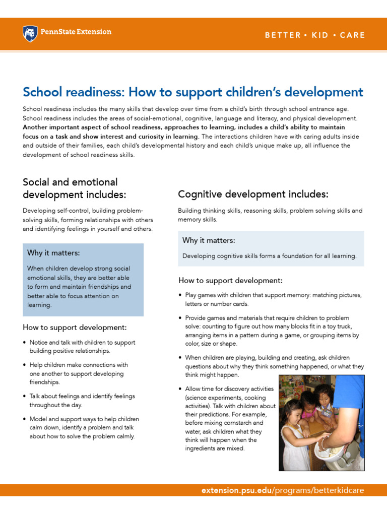 Penn+State+Extension School+Readiness%E2%80%8B | PDF | Learning | Cognition
