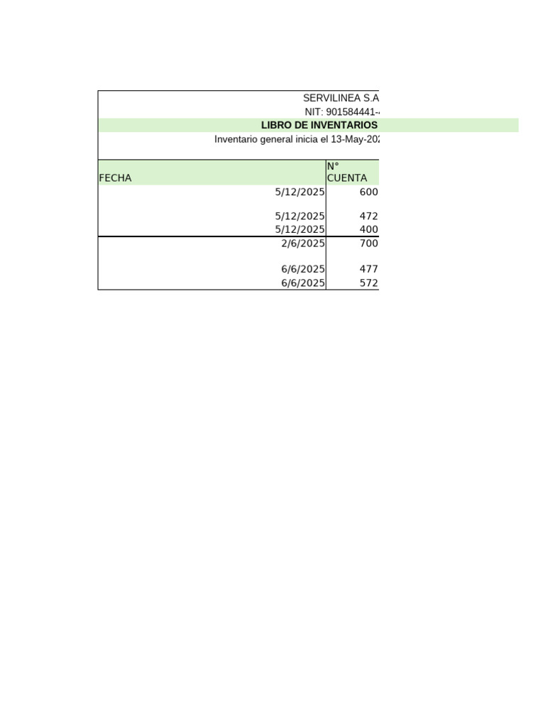 Formatos Contabilidad | PDF | Business