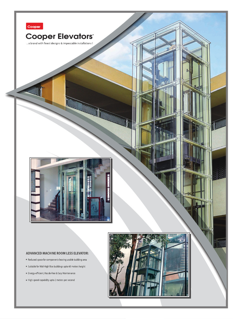 Advanced Machine Roomless Elevators | PDF