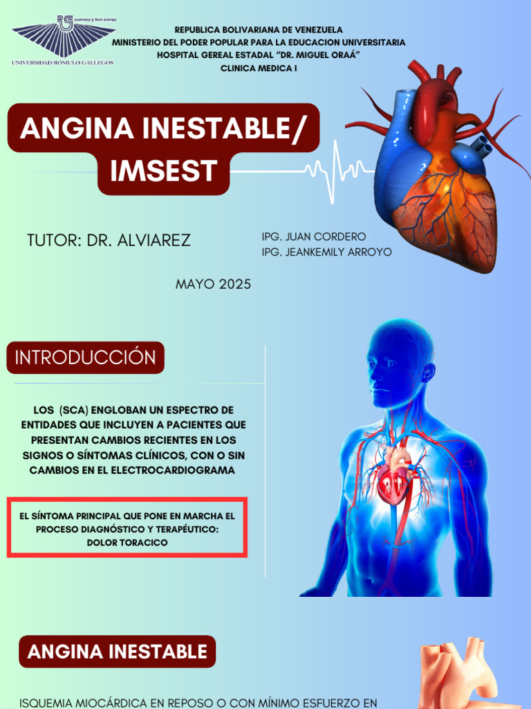 Angina Inestable Imsest - 20250602 - 185902 - 0000 | PDF | Isquemia ...
