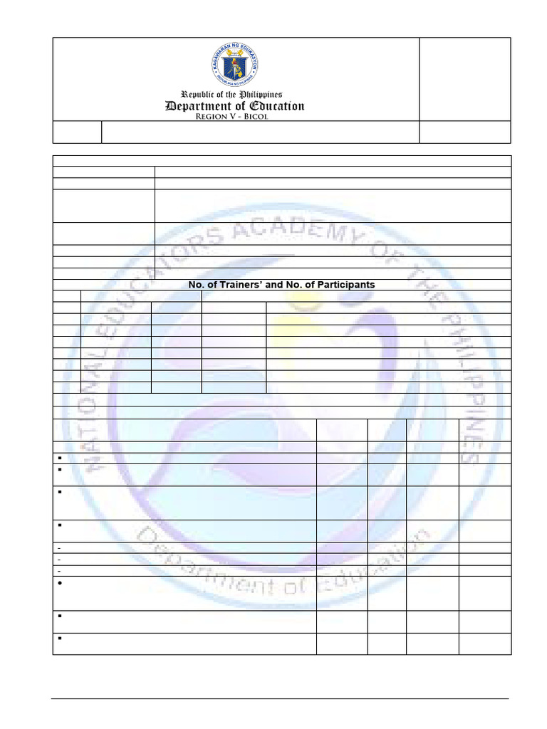 On-Site Monitoring Evaluation Form | PDF | Monitoring And Evaluation