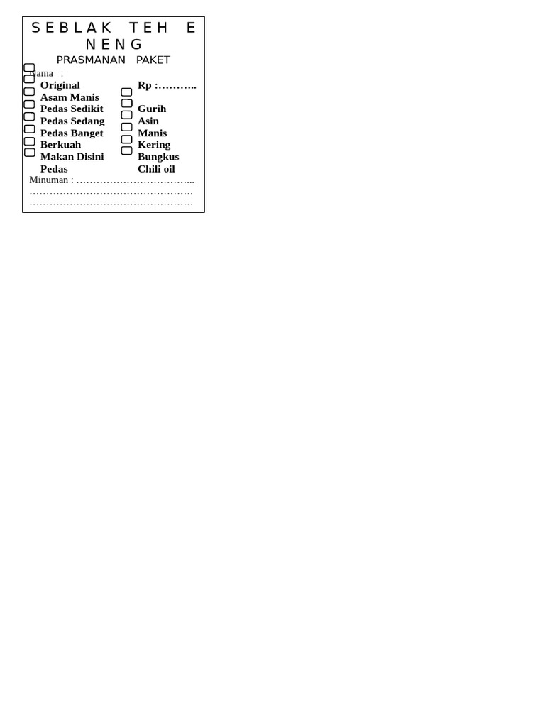 Seblk | PDF