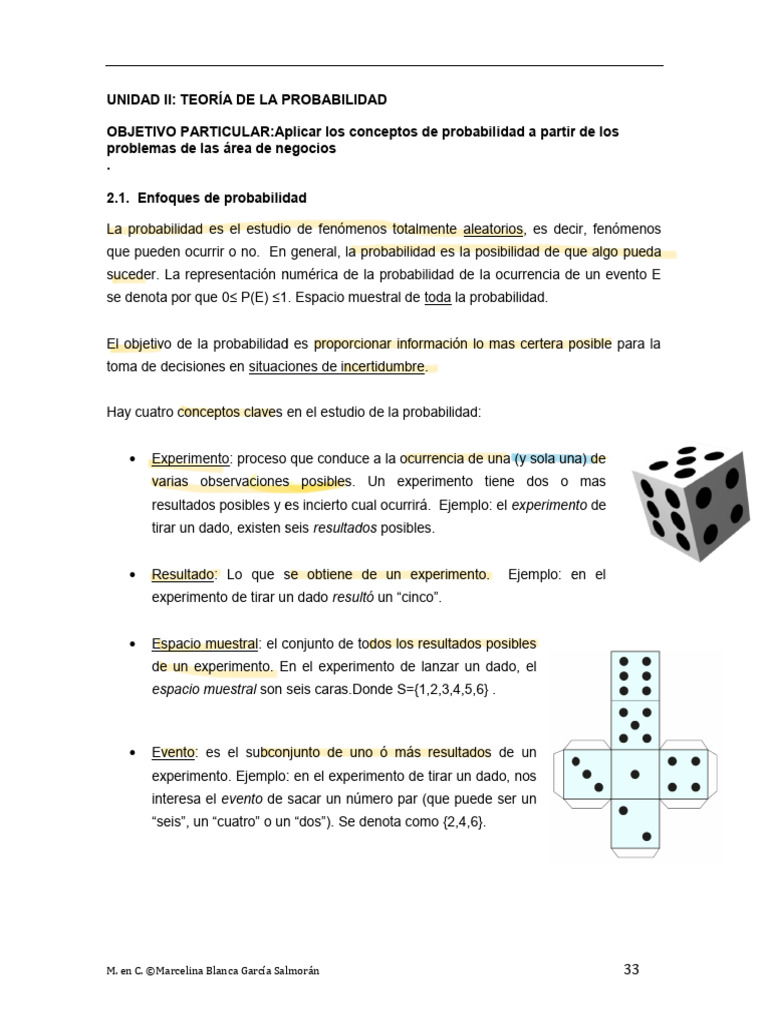 Teoría de la Probabilidad en Negocios | PDF | Teoría de probabilidad ...