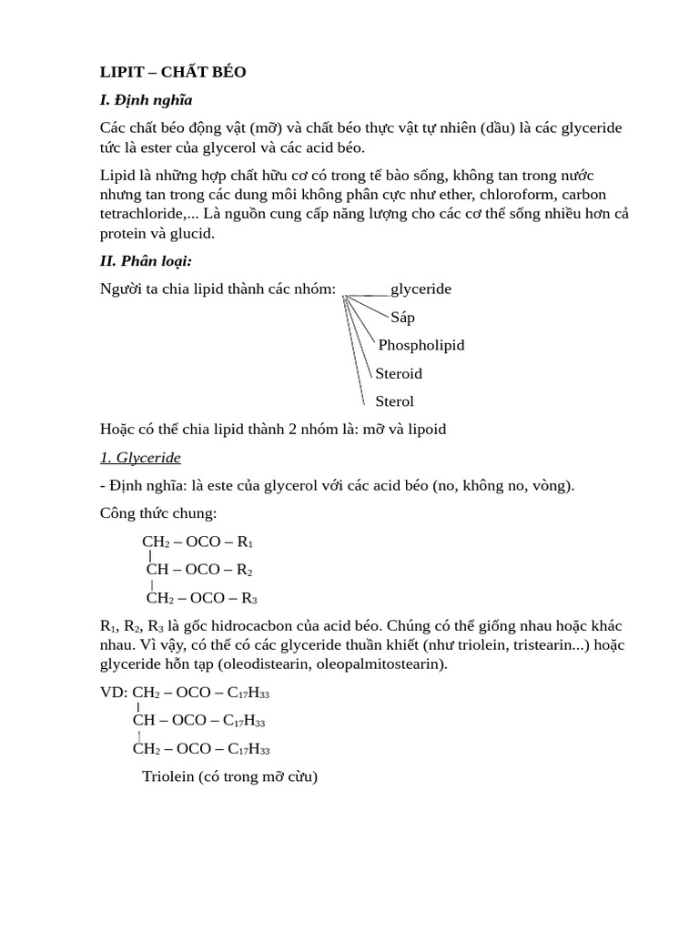 Lipid | PDF