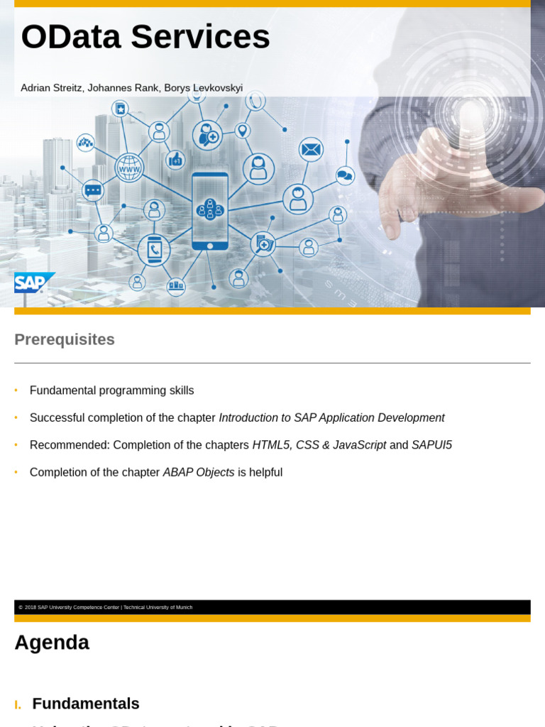 Creating OData Services in SAP | PDF | Web Service | Computer Standards