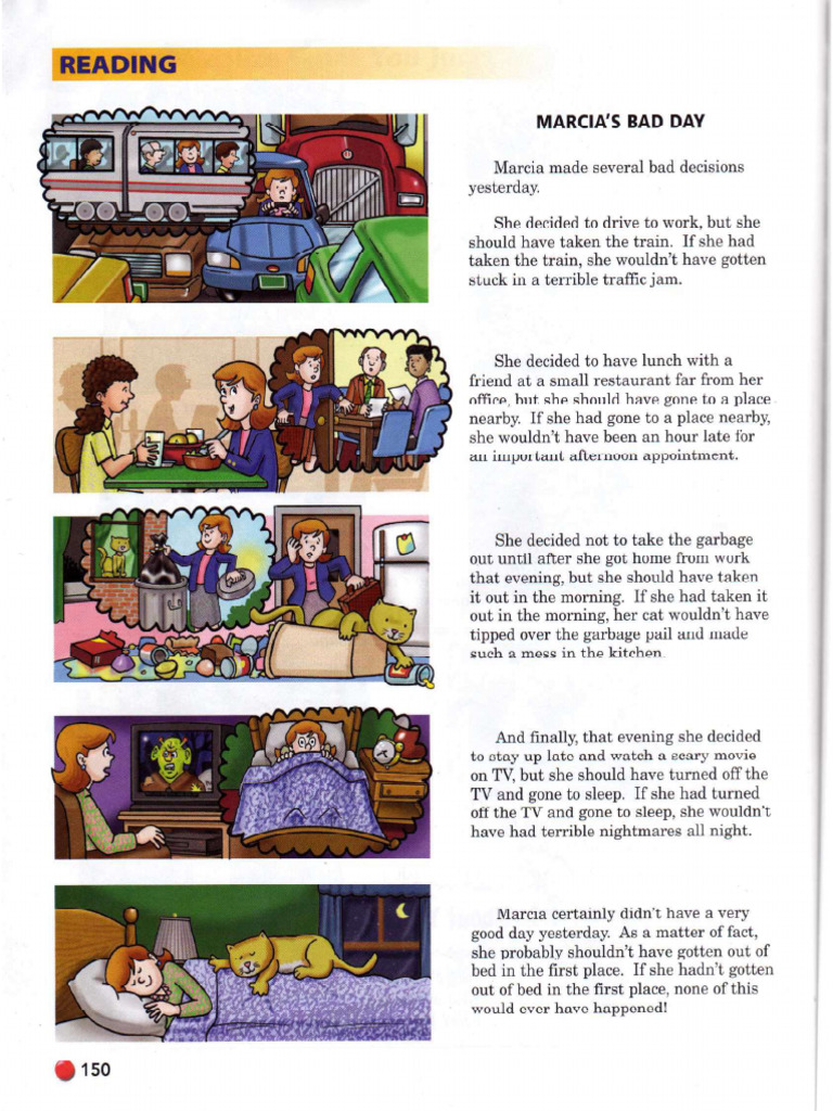 150 Marcia's Bad Day | PDF