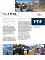 YukonFactsheet Filmandsound