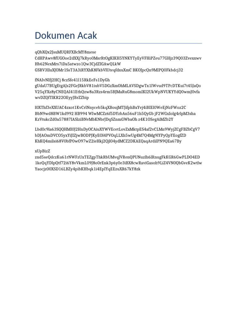 Random Doc 3 | PDF
