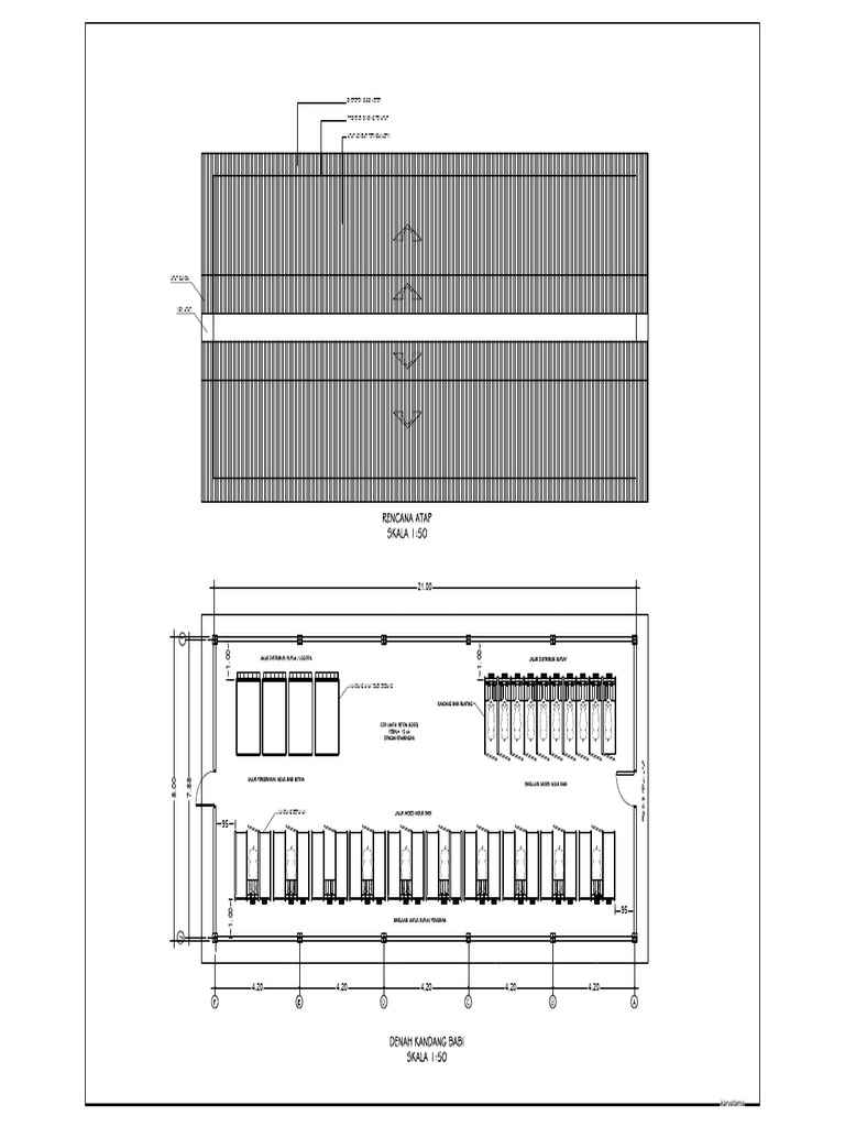 Desain Kandang Babi Modern dan Ukuran | PDF