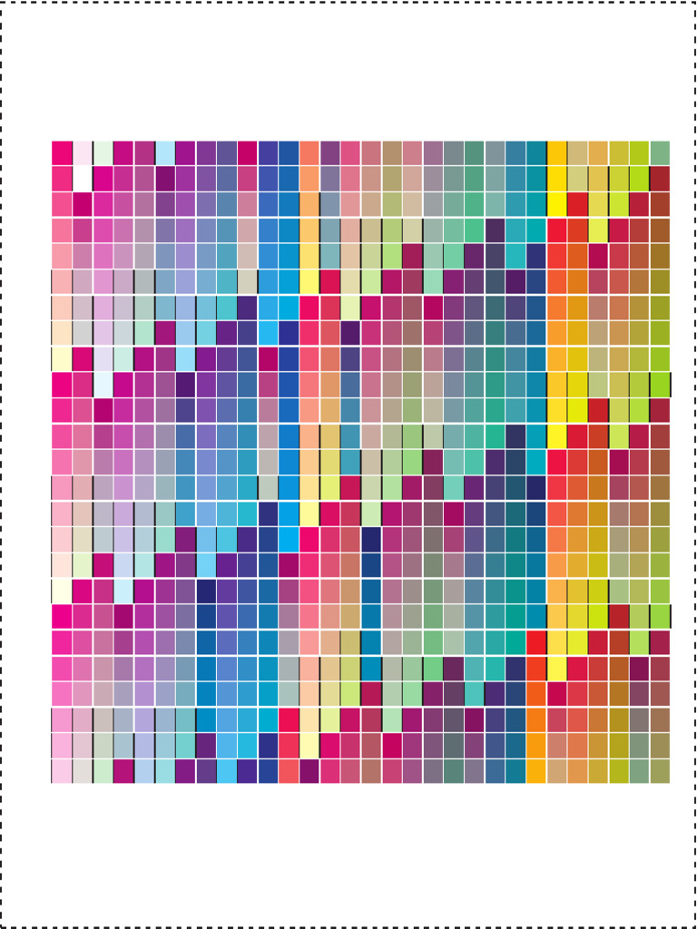 ECI2002 CMYK Patch Chart | PDF