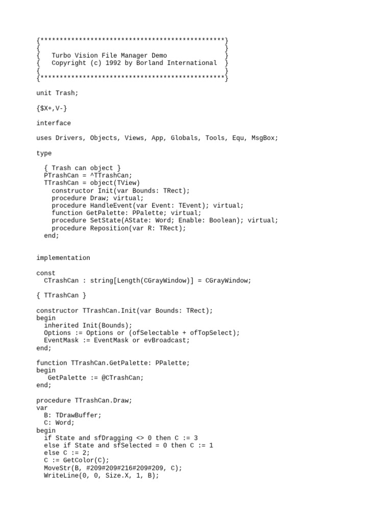 Trash | PDF | Constructor (Object Oriented Programming) | Programming