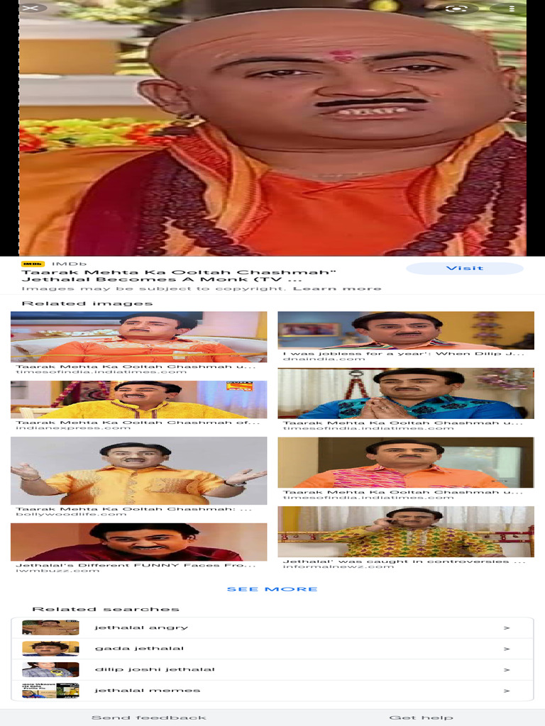 Jethalal Becomes A Monk in TMKOC | PDF