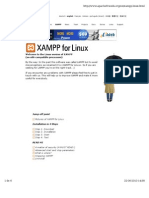 XAMPP Linux Setup Guide