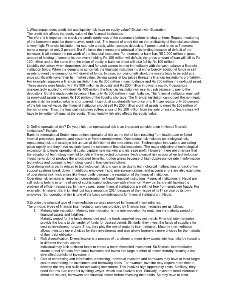 Long Question | PDF | Securities (Finance) | Short (Finance)