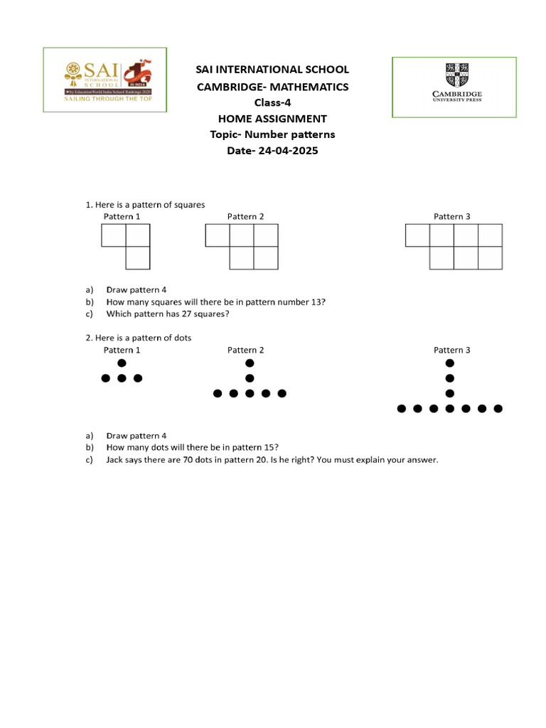 24 April Class 4 | PDF