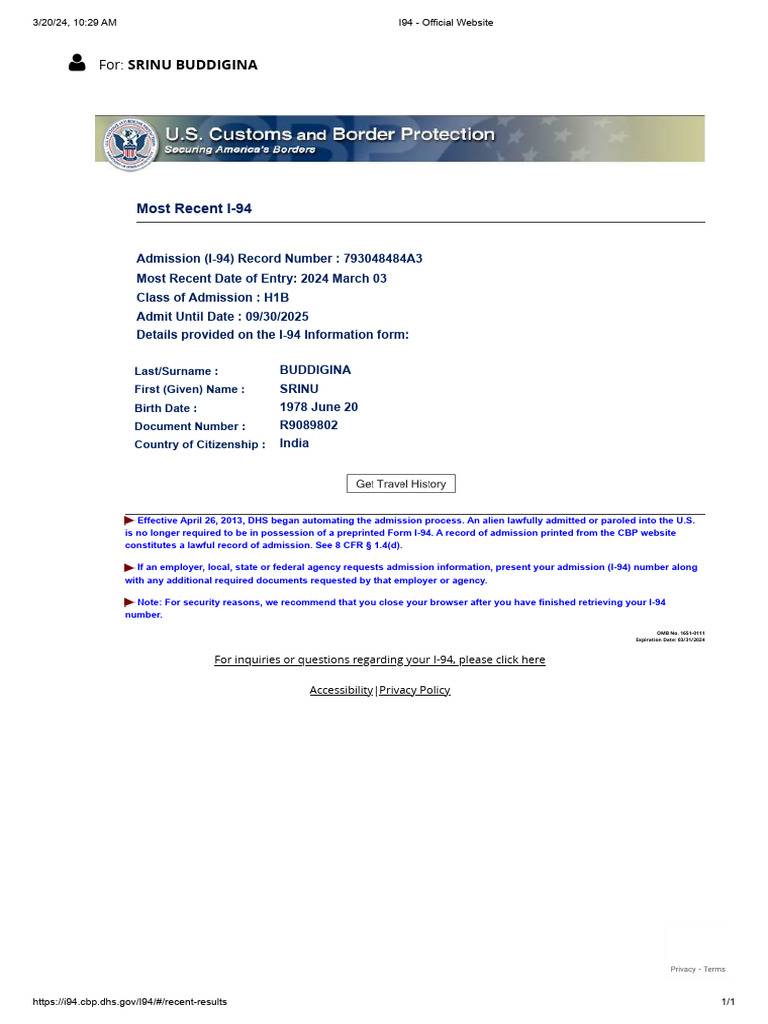 I94 - SB | PDF