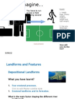 River landforms and deposition