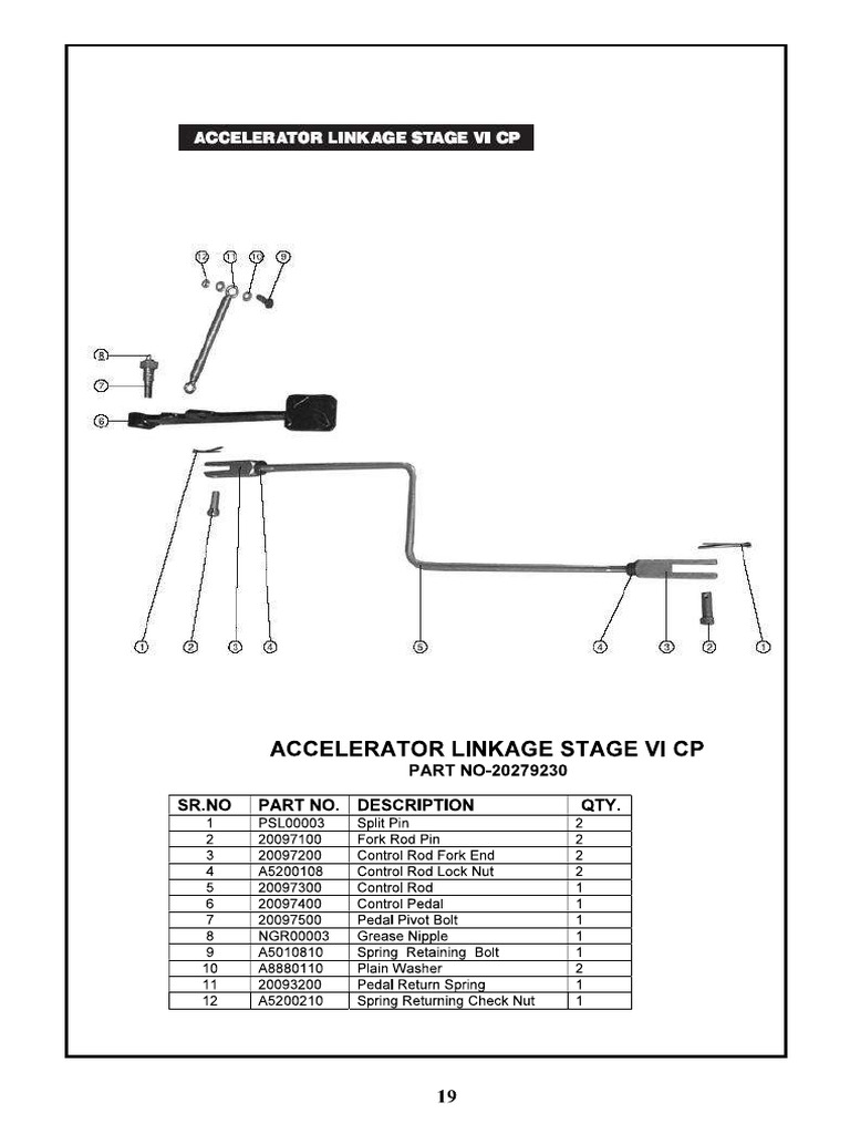 Bopt Accelerator Linkage | PDF