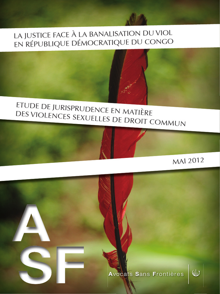 Justice et Violences Sexuelles en RDC | PDF | Justice | Crime et violence