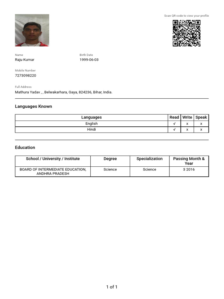 Raju Kumar | PDF