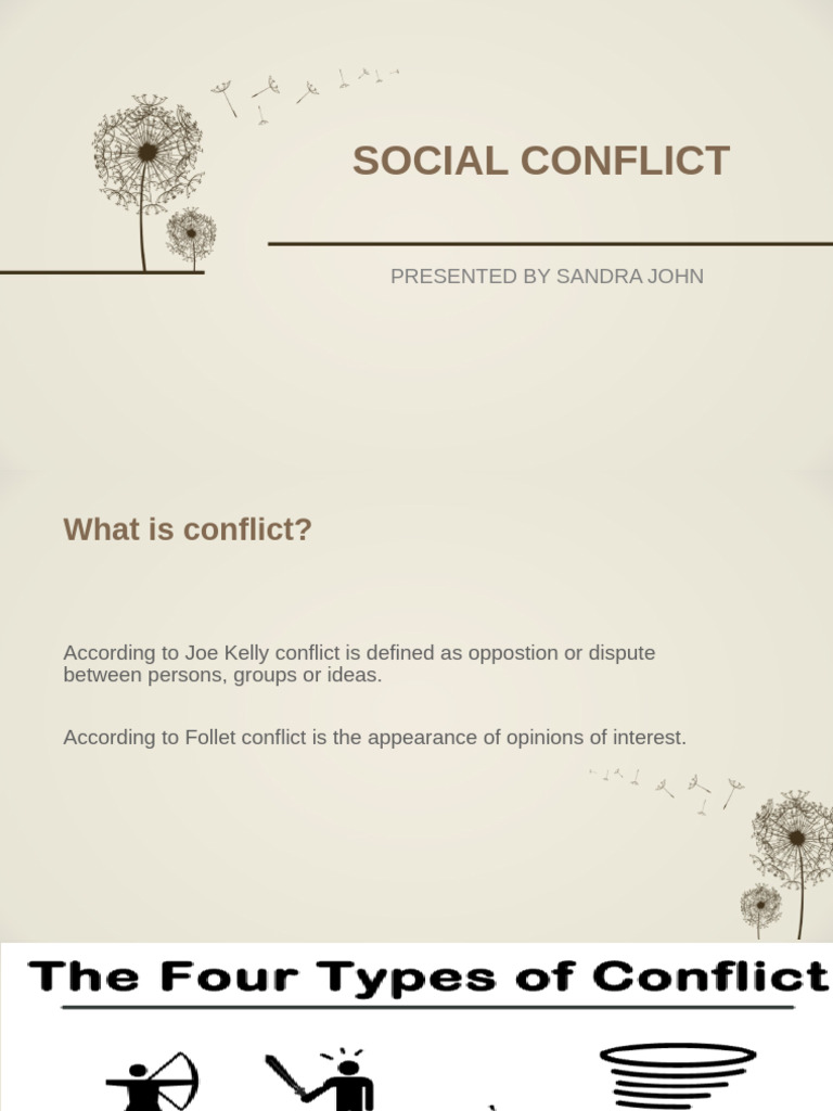Understanding Social Conflict Dynamics | PDF | Conflict Resolution ...