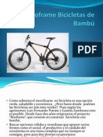 Booframe Bicicletas de Bambú