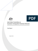 Report Into Australia's Immigration Detention Network