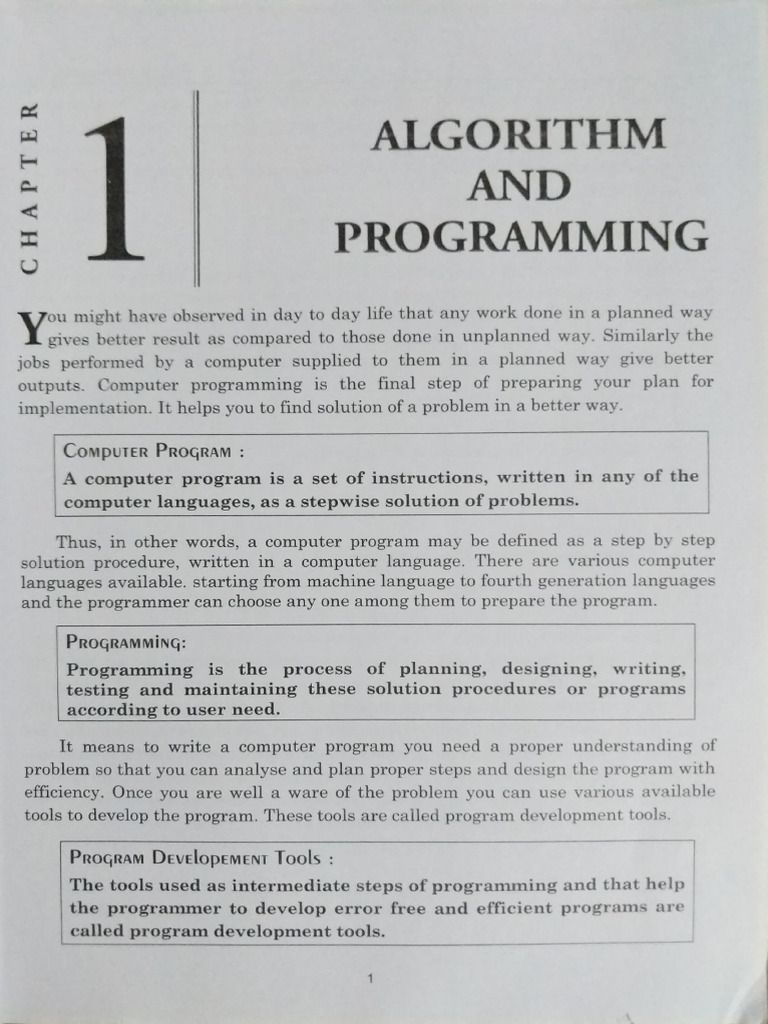 Chapter 1 (PIC) | PDF