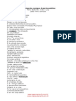 Borboletas Dos Contratos de Serviços Públicos (Valéria Dell'isola)