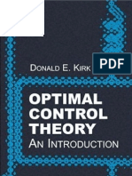 Optimal Control Theory - An Introduction (Donald Kirk)
