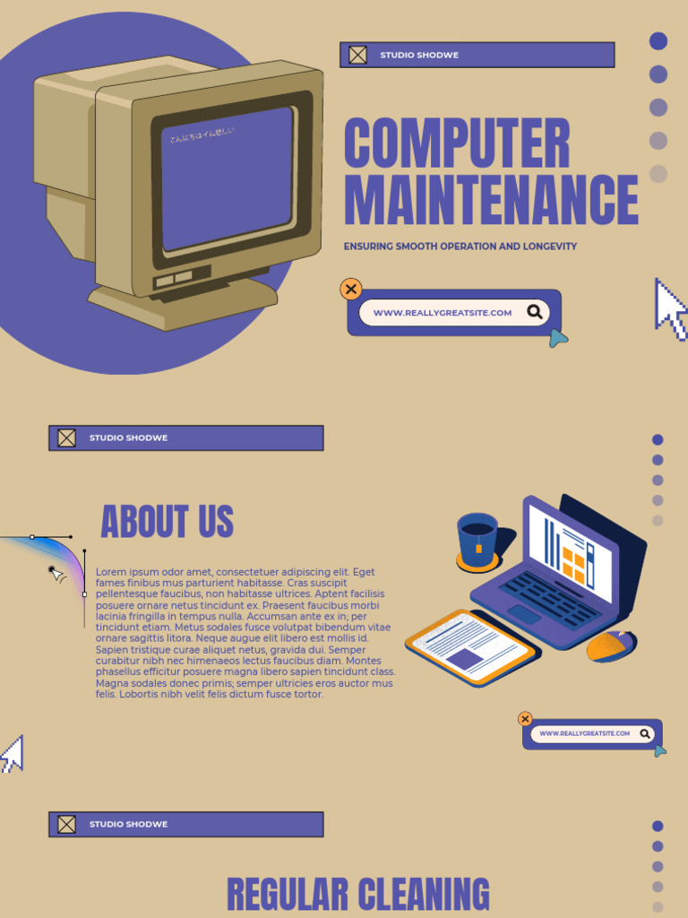 Computer Maintenance Presentation | PDF