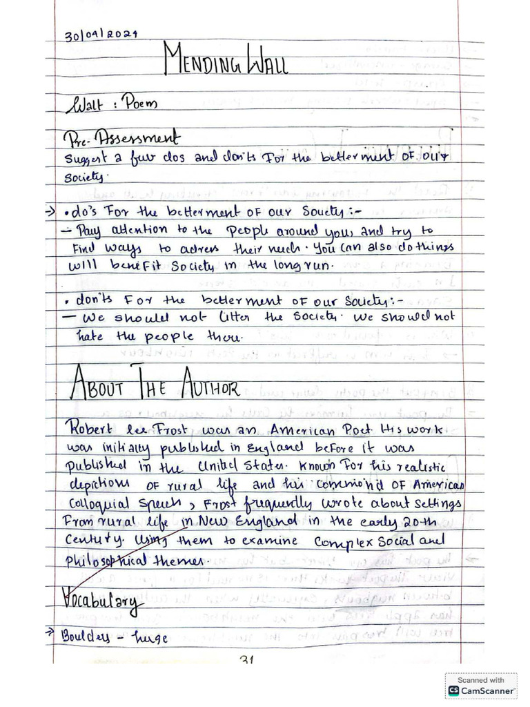 English Notes - Xii | PDF