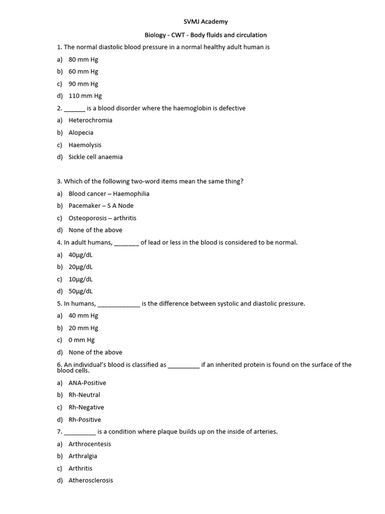CWT Circulation | PDF