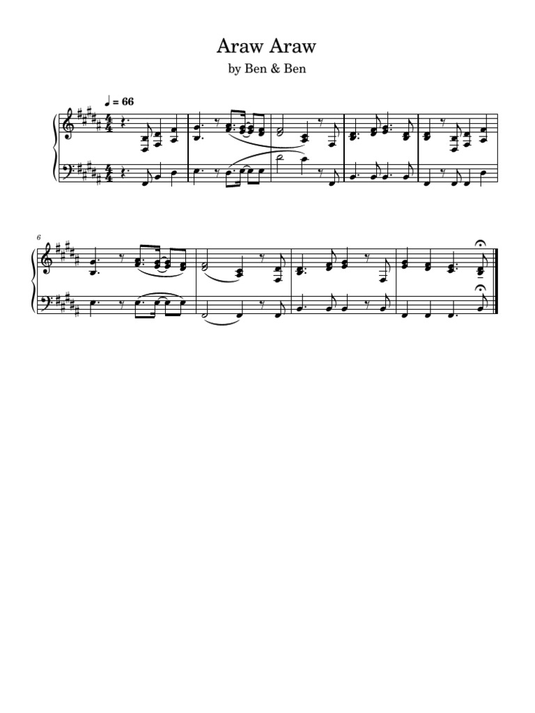 Araw Araw | PDF