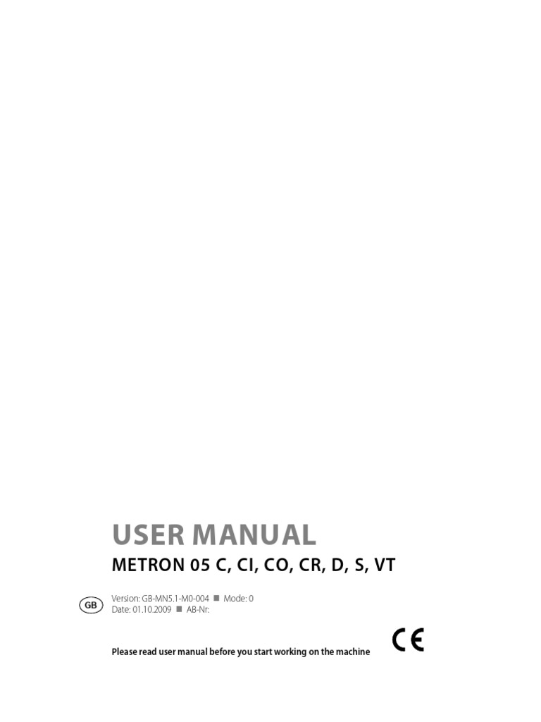 User Manual for METRON 05 Systems | PDF | Metal Detector | Power Supply