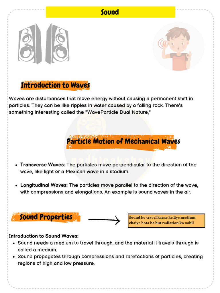 Understanding Sound Waves and Properties | PDF | Sound | Waves