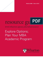 Wharton MBA Resource 11-12