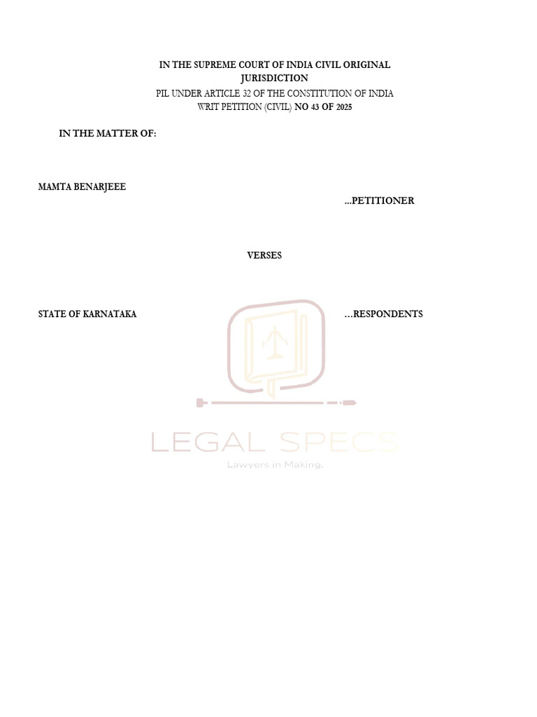 Reopening Karnataka Schools Petition | PDF | Writ | Affidavit