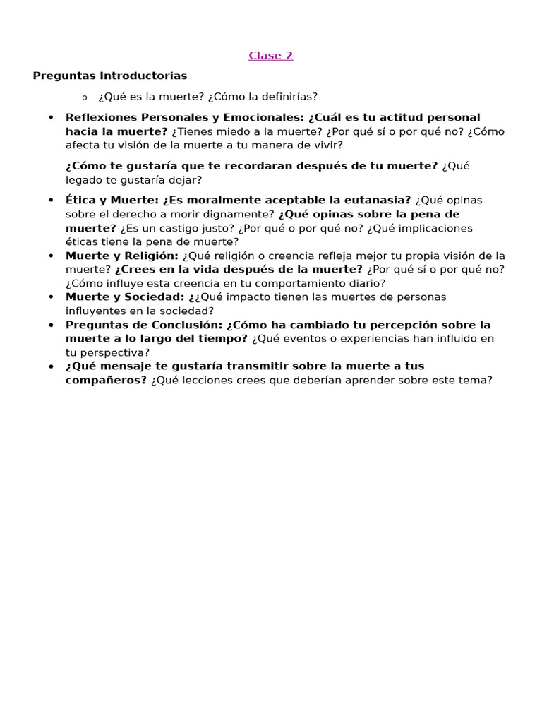 Clase 2 | PDF