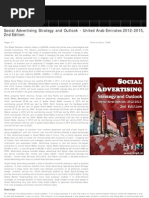 Social Advertising Strategic Outlook 2012-2015 United Arab Emirates, 2012
