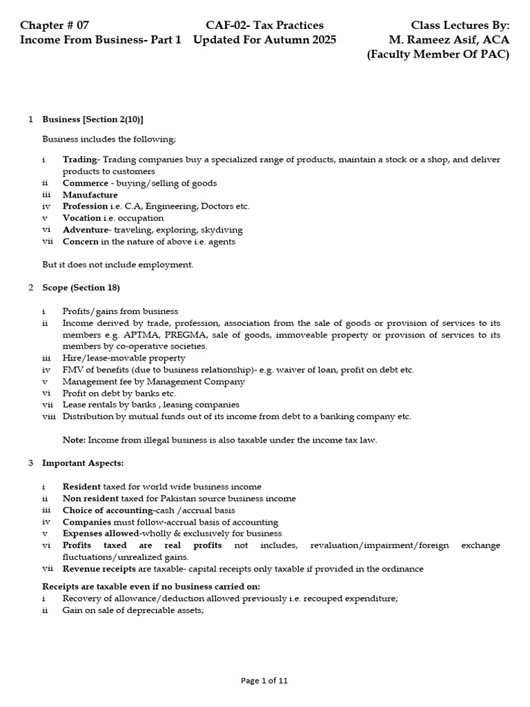 Income Tax Practices for Businesses | PDF | Tax Deduction | Payments