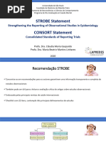 Diretrizes STROBE para Estudos Observacionais | PDF | Dados | Estatísticas