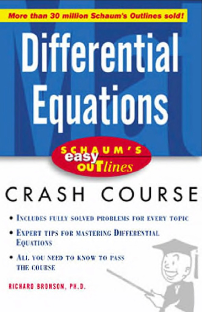 Bronson R. Differential Equations Crash Course (Schaum's Easy Outlines ...