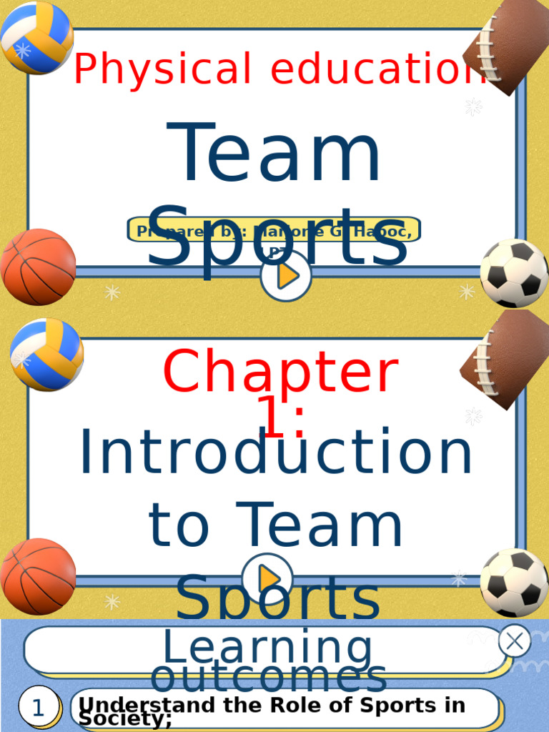 Introduction to Team Sports and Benefits | PDF | Sports