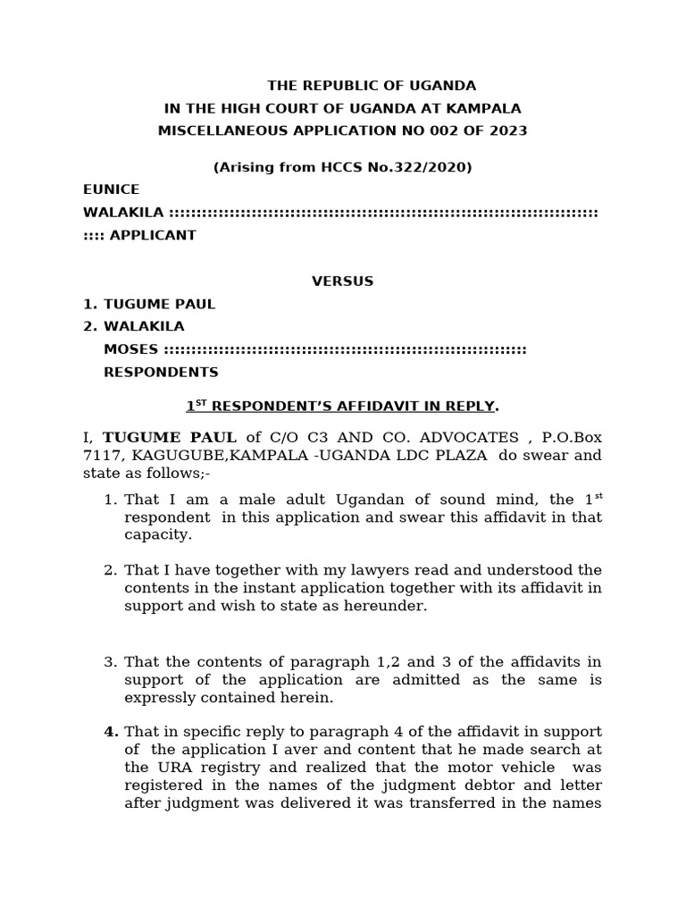 MOOT REPLY FOR DEFENCE | PDF | Judgment (Law) | Legal Procedure